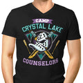 Crystal Lake Ducks Men's V-Neck - Adult & Kids T-Shirts, Sweatshirts & Hoodies apparel design preview 1