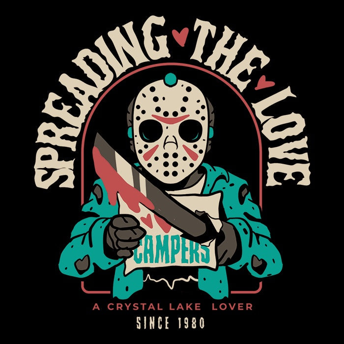 Crystal Lake Lover Men's Apparel - Adult & Kids T-Shirts, Sweatshirts & Hoodies apparel design preview 2