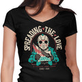 Crystal Lake Lover Women's V-Neck - Adult & Kids T-Shirts, Sweatshirts & Hoodies apparel design preview 1