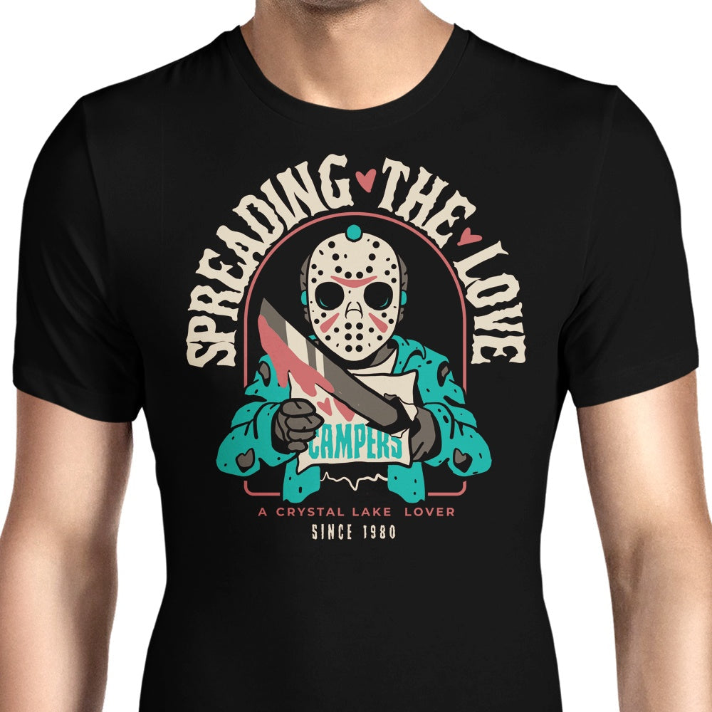 Crystal Lake Lover Men's Apparel - Adult & Kids T-Shirts, Sweatshirts & Hoodies apparel design preview 1