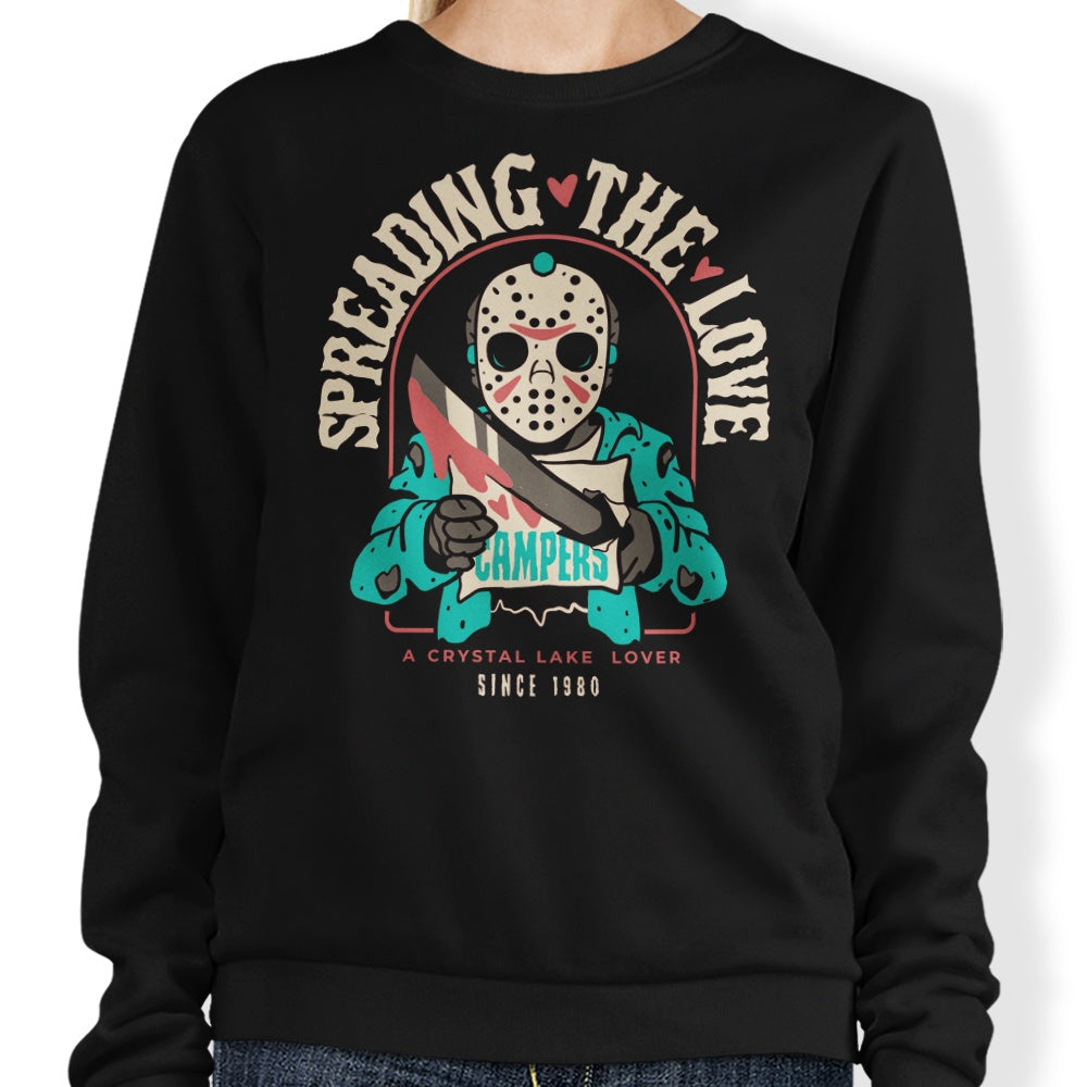Crystal Lake Lover - Adult & Kids T-Shirts, Sweatshirts & Hoodies apparel design preview 1