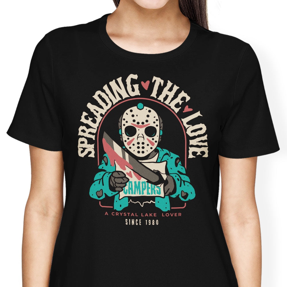 Crystal Lake Lover Women's Apparel - Adult & Kids T-Shirts, Sweatshirts & Hoodies apparel design preview 1