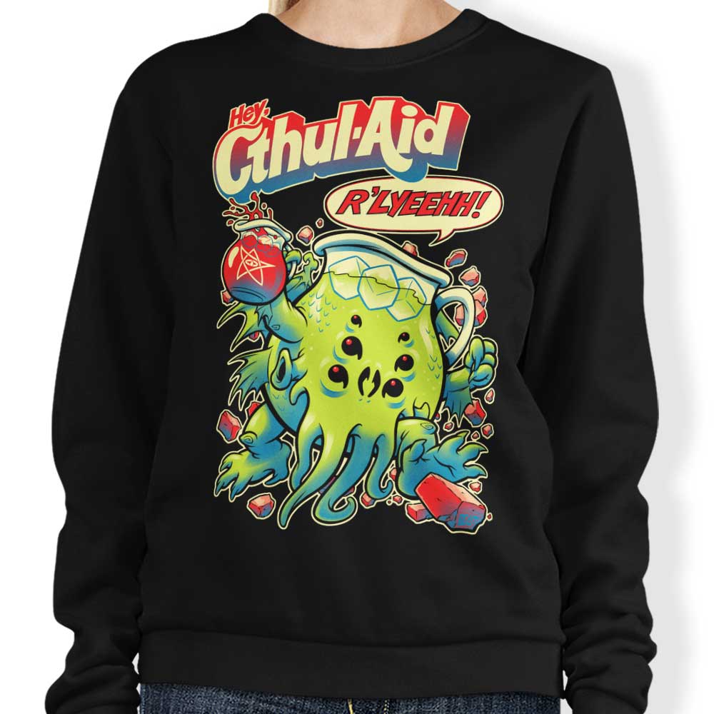 Cthul-Aid - Adult & Kids T-Shirts, Sweatshirts & Hoodies apparel design preview 1