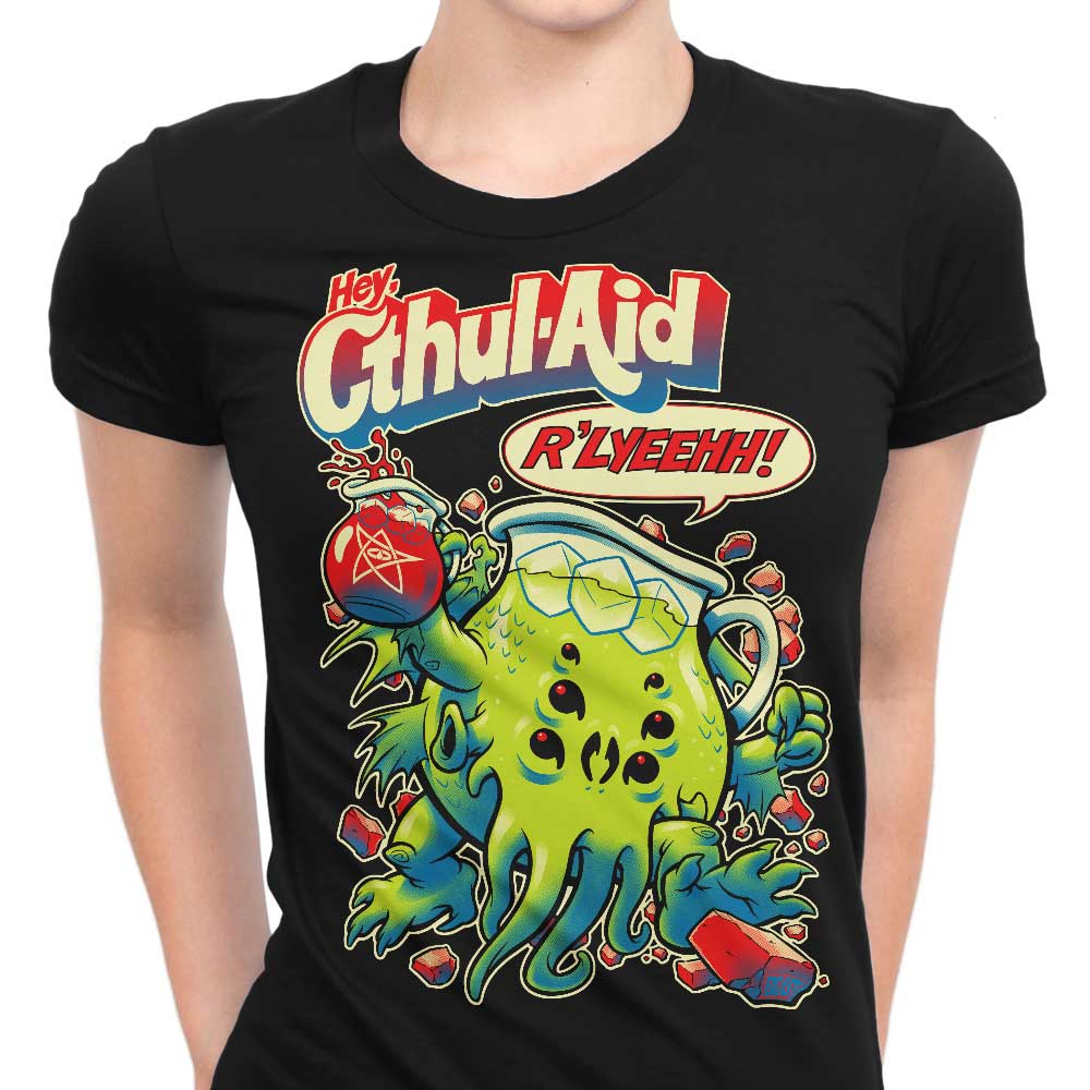 Cthul-Aid Women's Apparel - Adult & Kids T-Shirts, Sweatshirts & Hoodies apparel design preview 1