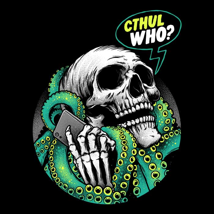 Cthul-Who Men's Apparel - Adult & Kids T-Shirts, Sweatshirts & Hoodies apparel design preview 2