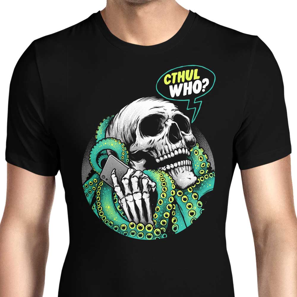 Cthul-Who Men's Apparel - Adult & Kids T-Shirts, Sweatshirts & Hoodies apparel design preview 1