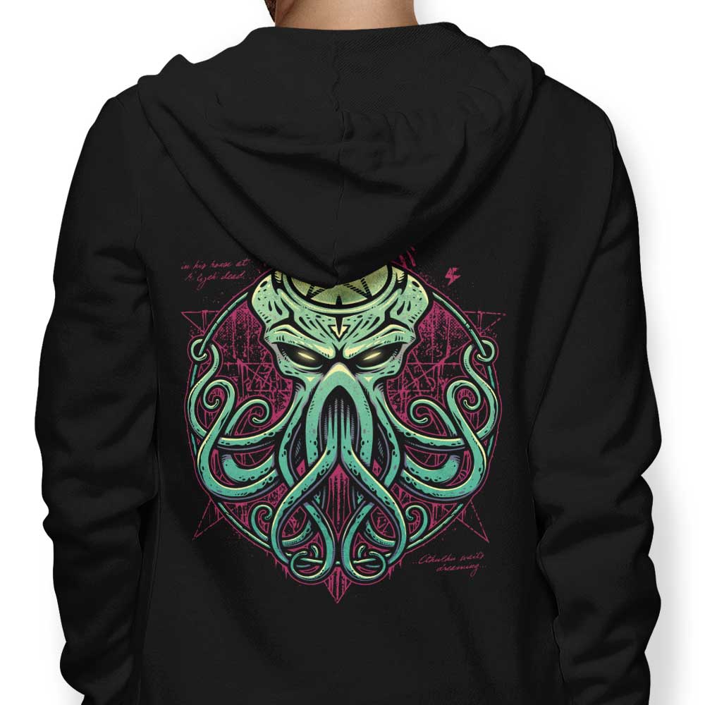 Cthulhu Awakens - Adult & Kids T-Shirts, Sweatshirts & Hoodies apparel design preview 1