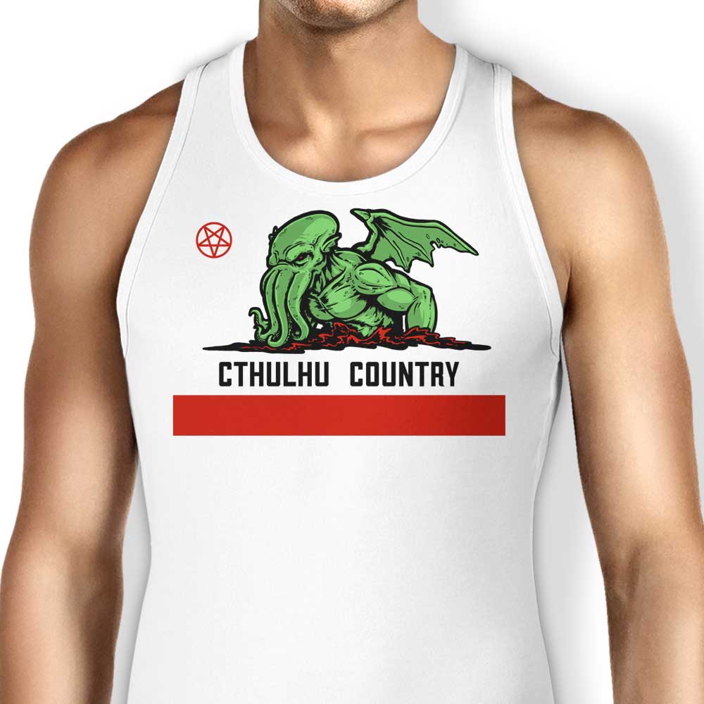 Cthulhu Country Tank Top - Adult & Kids T-Shirts, Sweatshirts & Hoodies apparel design preview 1