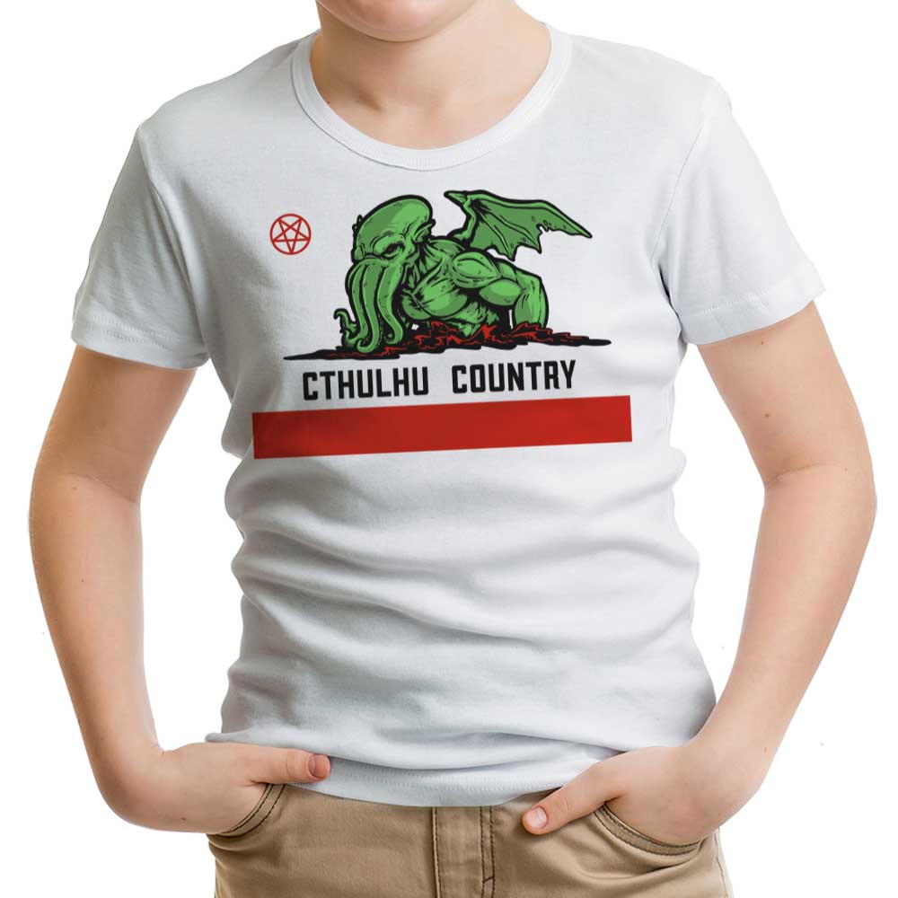 Cthulhu Country Youth Apparel - Adult & Kids T-Shirts, Sweatshirts & Hoodies apparel design preview 1