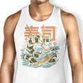 Cucumber Sushi Dragon Tank Top - Adult & Kids T-Shirts, Sweatshirts & Hoodies apparel design preview 1