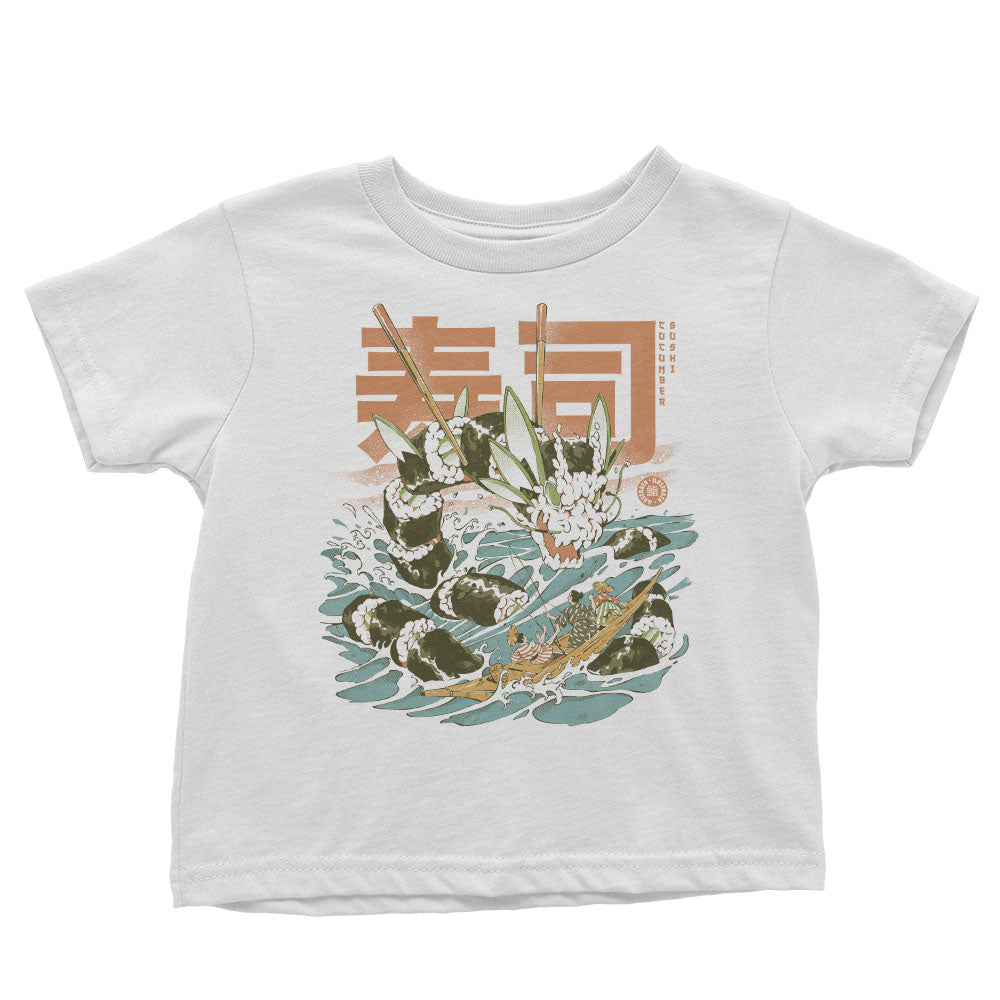 Cucumber Sushi Dragon Youth Apparel - Adult & Kids T-Shirts, Sweatshirts & Hoodies apparel design preview 2