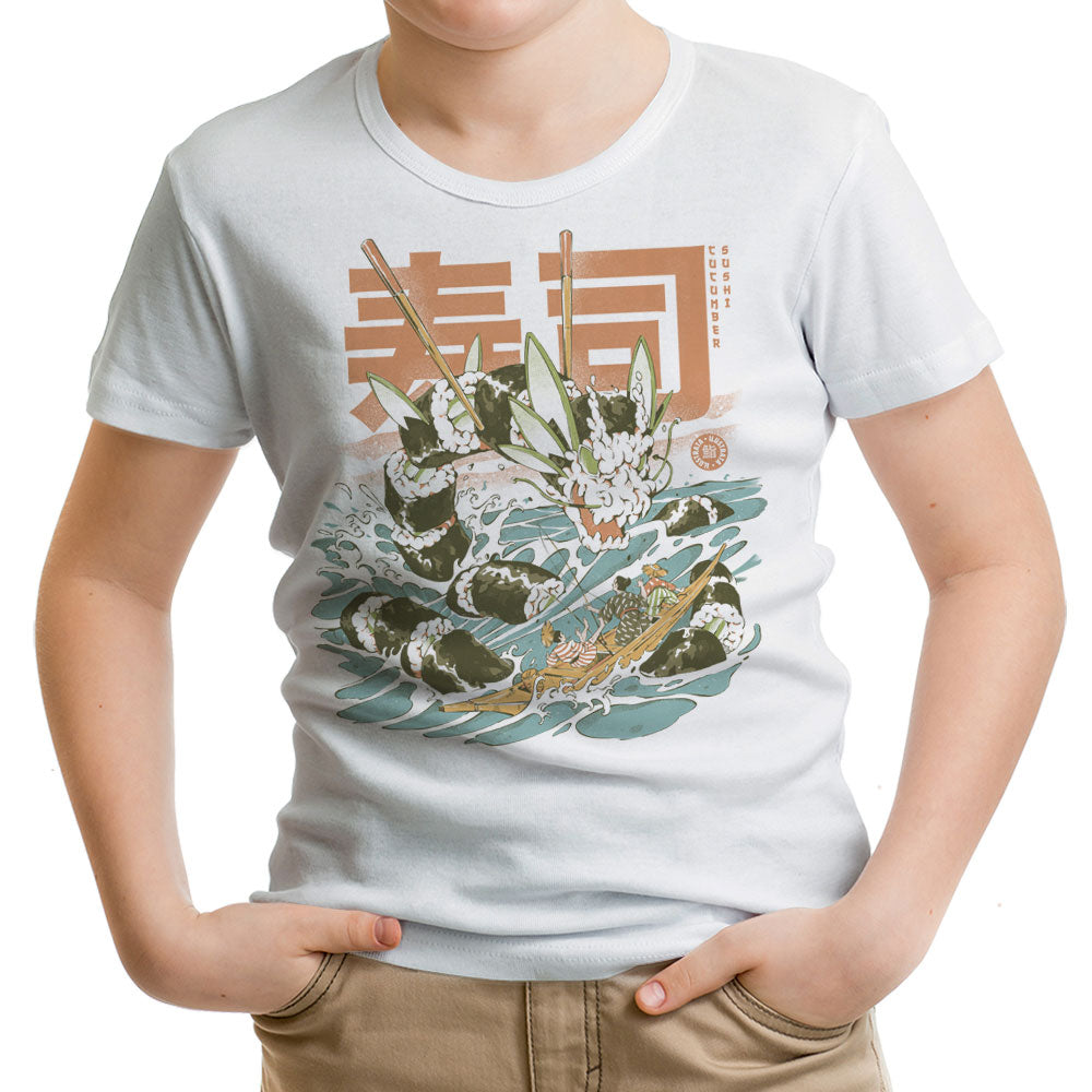 Cucumber Sushi Dragon Youth Apparel - Adult & Kids T-Shirts, Sweatshirts & Hoodies apparel design preview 1