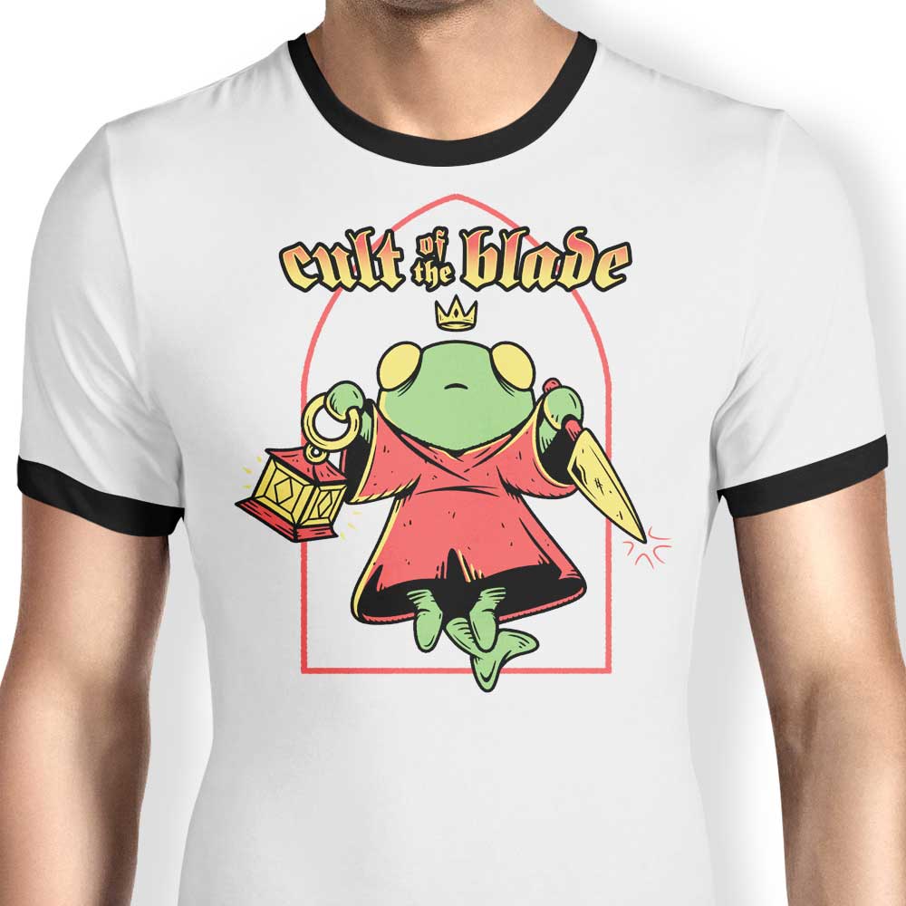 Cult of the Blade Ringer - Adult & Kids T-Shirts, Sweatshirts & Hoodies apparel design preview 1