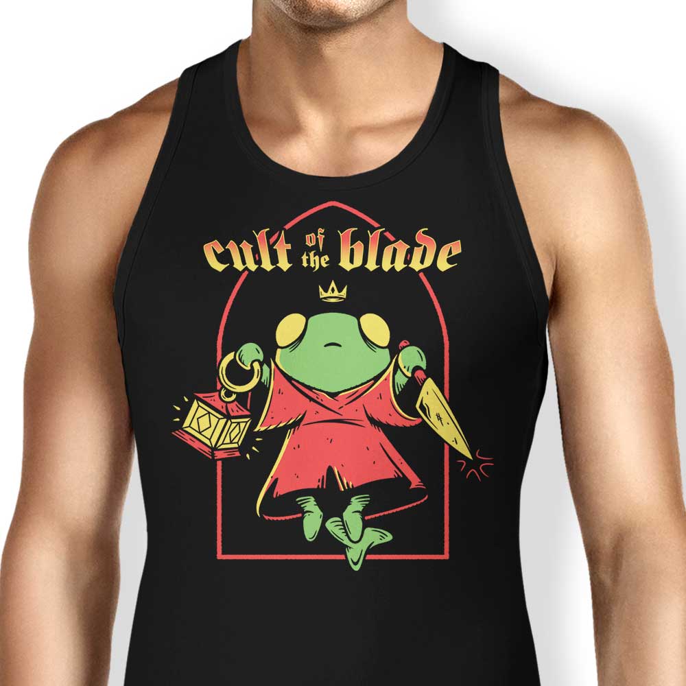 Cult of the Blade Tank Top - Adult & Kids T-Shirts, Sweatshirts & Hoodies apparel design preview 1