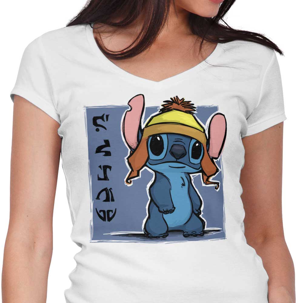 Cunning and Blue Women's V-Neck - Adult & Kids T-Shirts, Sweatshirts & Hoodies apparel design preview 1