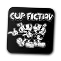 Cup Fiction Coasters - Adult & Kids T-Shirts, Sweatshirts & Hoodies apparel design preview 1