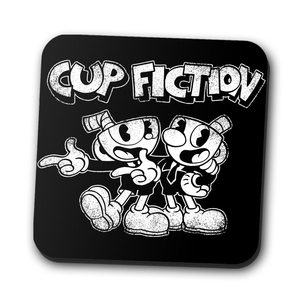 Cup Fiction Coasters - Adult & Kids T-Shirts, Sweatshirts & Hoodies apparel design preview 1