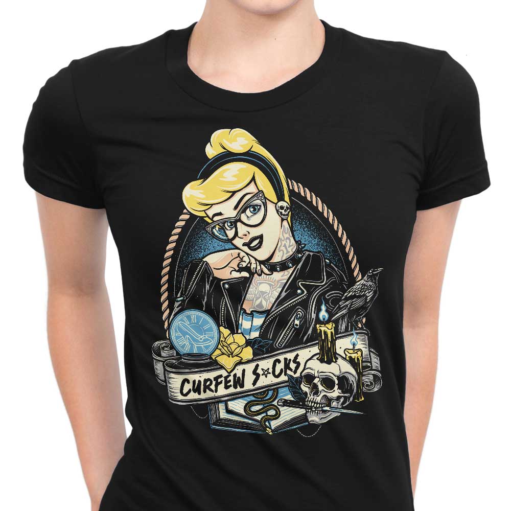 Curfew Sucks Women's Apparel - Adult & Kids T-Shirts, Sweatshirts & Hoodies apparel design preview 1