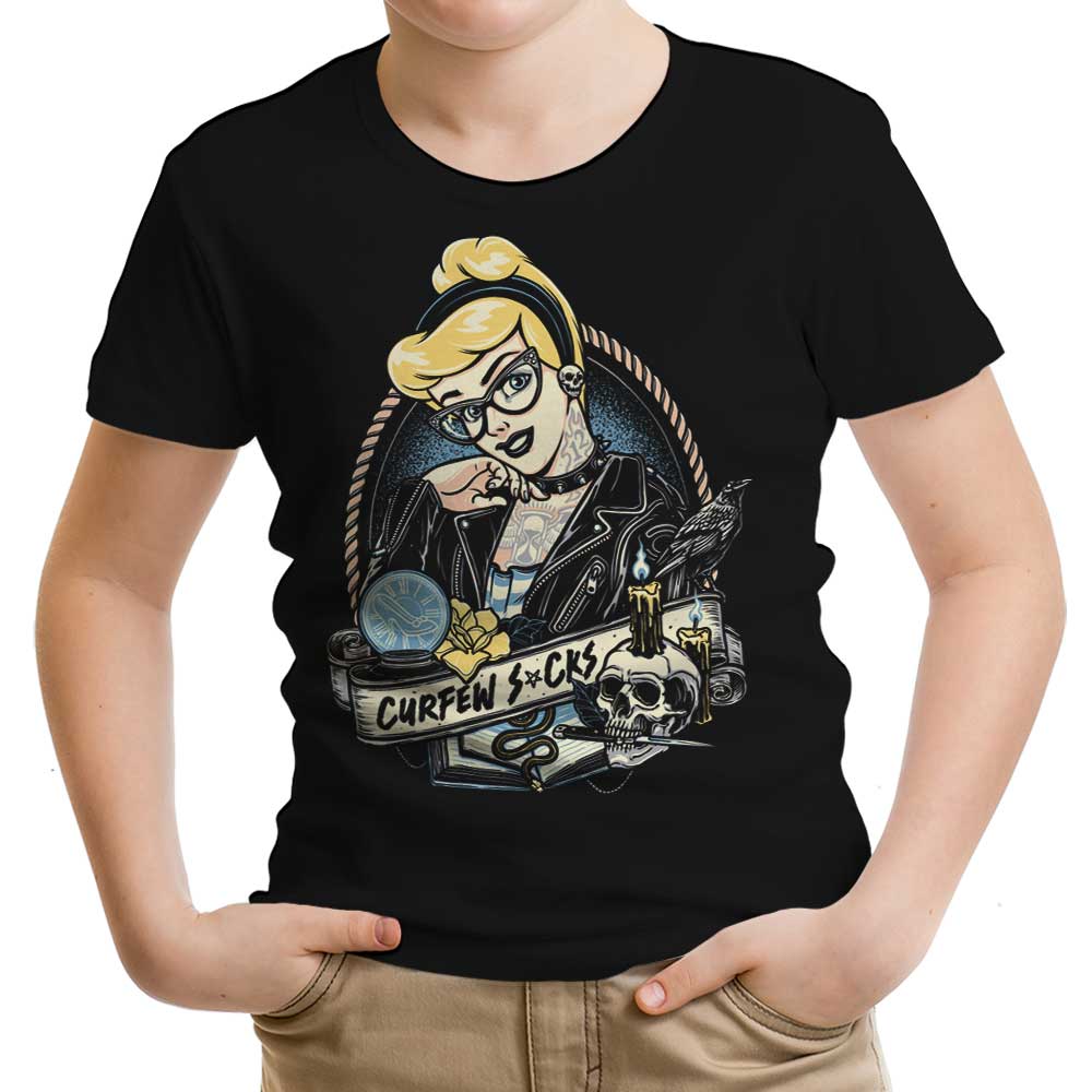 Curfew Sucks Youth Apparel - Adult & Kids T-Shirts, Sweatshirts & Hoodies apparel design preview 1