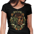 Curse of the Moon Women's V-Neck - Adult & Kids T-Shirts, Sweatshirts & Hoodies apparel design preview 1