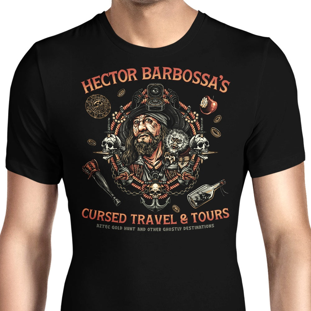 Cursed Travel and Tours Men's Apparel - Adult & Kids T-Shirts, Sweatshirts & Hoodies apparel design preview 1