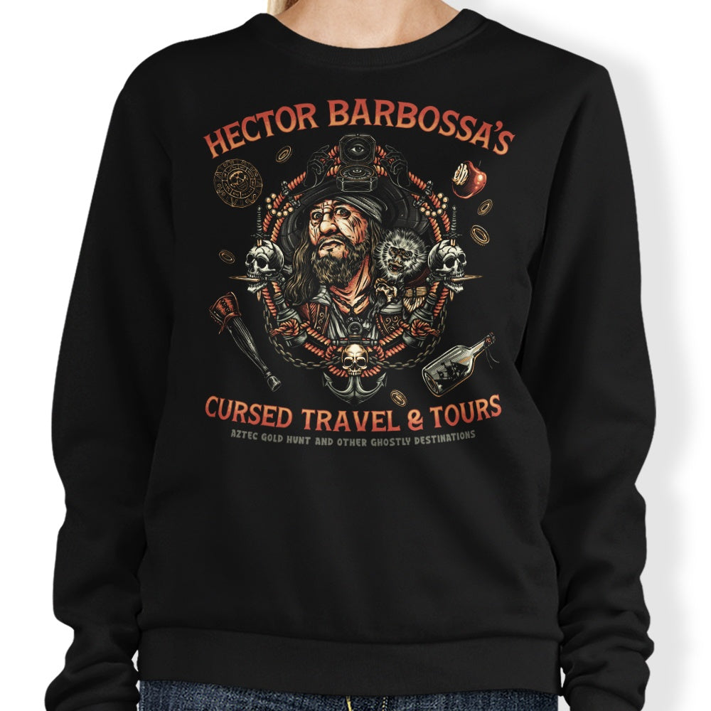 Cursed Travel and Tours - Adult & Kids T-Shirts, Sweatshirts & Hoodies apparel design preview 1
