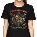 Cursed Travel and Tours Women's Apparel - Adult & Kids T-Shirts, Sweatshirts & Hoodies apparel design preview 1