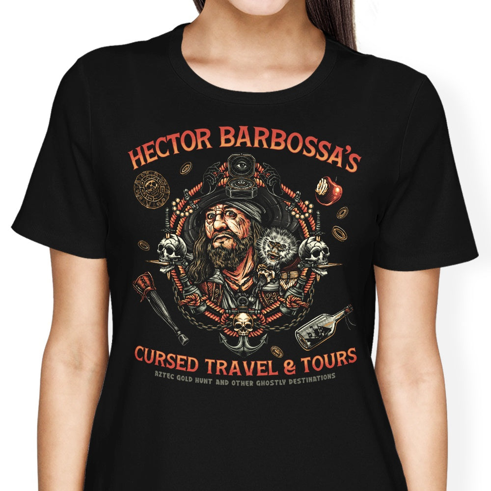 Cursed Travel and Tours Women's Apparel - Adult & Kids T-Shirts, Sweatshirts & Hoodies apparel design preview 1