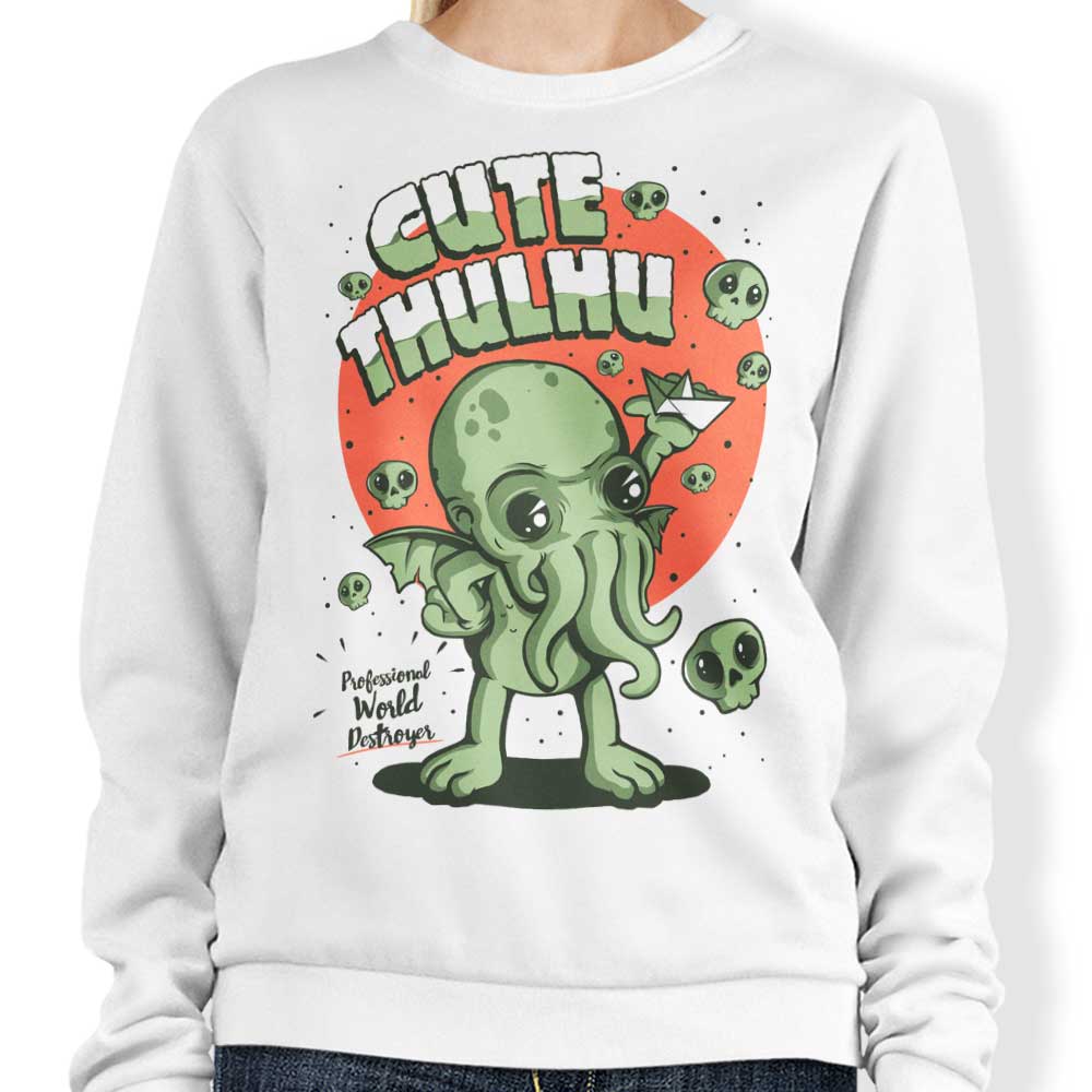 Cute-thulhu - Adult & Kids T-Shirts, Sweatshirts & Hoodies apparel design preview 1