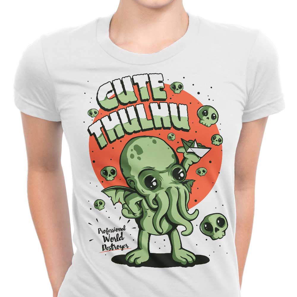 Cute-thulhu Women's Apparel - Adult & Kids T-Shirts, Sweatshirts & Hoodies apparel design preview 1