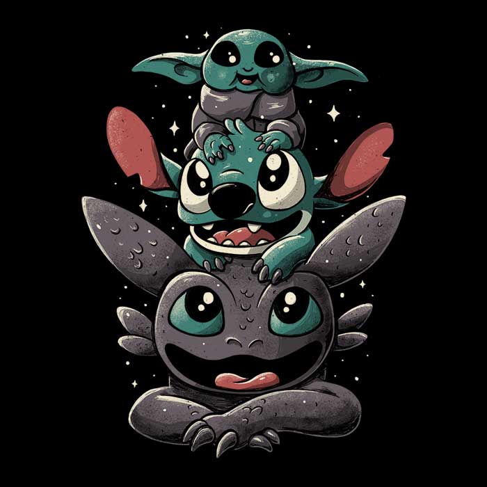 Cuteness Tower Women's Apparel - Adult & Kids T-Shirts, Sweatshirts & Hoodies apparel design preview 2