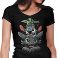Cuteness Tower Women's V-Neck - Adult & Kids T-Shirts, Sweatshirts & Hoodies apparel design preview 1
