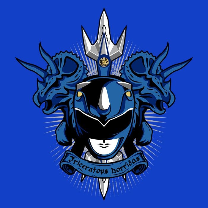 Cyaneus Triceratops Horridus 3/4 Sleeve Raglan - Adult & Kids T-Shirts, Sweatshirts & Hoodies apparel design preview 2