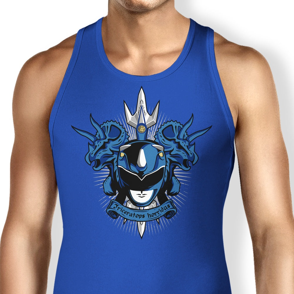 Cyaneus Triceratops Horridus Tank Top - Adult & Kids T-Shirts, Sweatshirts & Hoodies apparel design preview 1