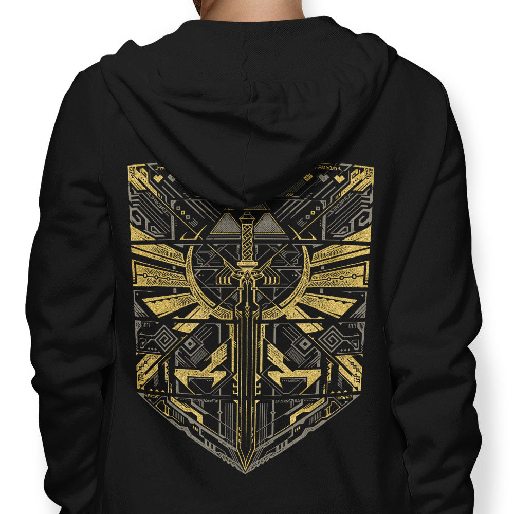 Cyber Hero Gold - Adult & Kids T-Shirts, Sweatshirts & Hoodies apparel design preview 1