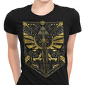 Cyber Hero Gold Women's Apparel - Adult & Kids T-Shirts, Sweatshirts & Hoodies apparel design preview 1