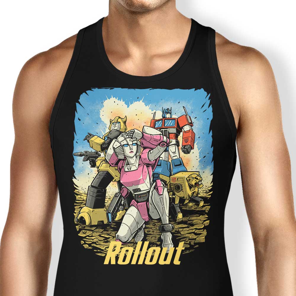 Cyber Wasteland Tank Top - Adult & Kids T-Shirts, Sweatshirts & Hoodies apparel design preview 1