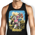 Cyber Wasteland Tank Top - Adult & Kids T-Shirts, Sweatshirts & Hoodies apparel design preview 1