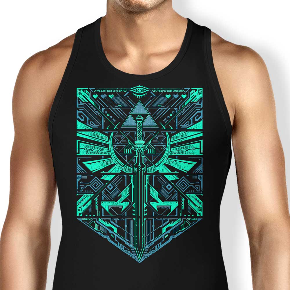 Cyber Z Hero Tank Top - Adult & Kids T-Shirts, Sweatshirts & Hoodies apparel design preview 1