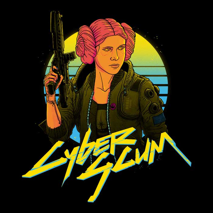 Cyberscum 1977 Men's Apparel - Adult & Kids T-Shirts, Sweatshirts & Hoodies apparel design preview 2
