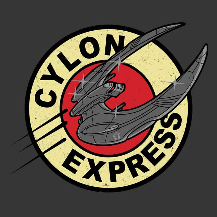 Cylon Express Youth Apparel - Adult & Kids T-Shirts, Sweatshirts & Hoodies apparel design preview 2