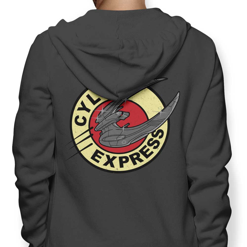 Cylon Express - Adult & Kids T-Shirts, Sweatshirts & Hoodies apparel design preview 1