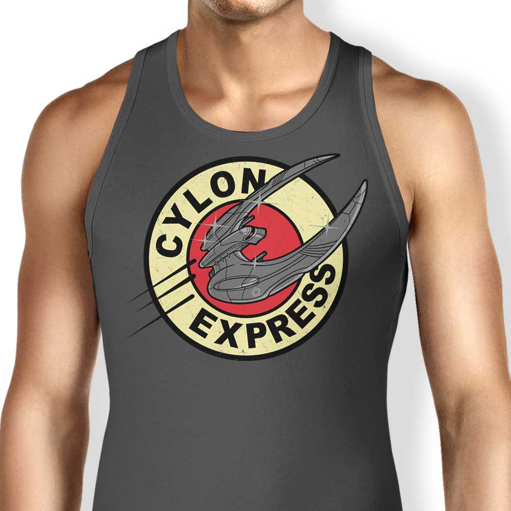 Cylon Express Tank Top - Adult & Kids T-Shirts, Sweatshirts & Hoodies apparel design preview 1