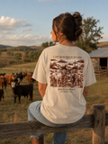 Simply Southern Hills Cow Faith Clay - Adult & Kids T-Shirts, Sweatshirts & Hoodies apparel design preview 1