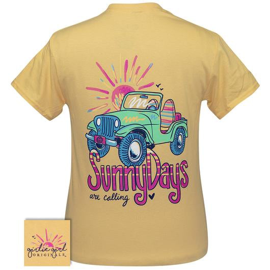 Girlie Girl Originals Preppy Sunny Days - Adult & Kids T-Shirts, Sweatshirts & Hoodies apparel design preview 1