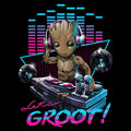 DJ Groot Coasters - Adult & Kids T-Shirts, Sweatshirts & Hoodies apparel design preview 1