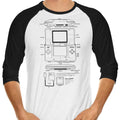 DS 3/4 Sleeve Raglan - Adult & Kids T-Shirts, Sweatshirts & Hoodies apparel design preview 1