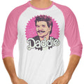 Daddie 3/4 Sleeve Raglan - Adult & Kids T-Shirts, Sweatshirts & Hoodies apparel design preview 1