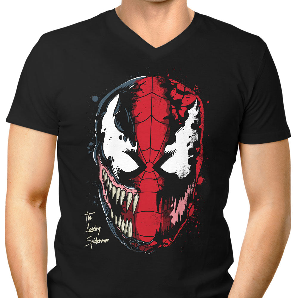 Daft Spider Men's V-Neck - Adult & Kids T-Shirts, Sweatshirts & Hoodies apparel design preview 1