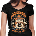 Daily Pumpkin Spice Women's V-Neck - Adult & Kids T-Shirts, Sweatshirts & Hoodies apparel design preview 1